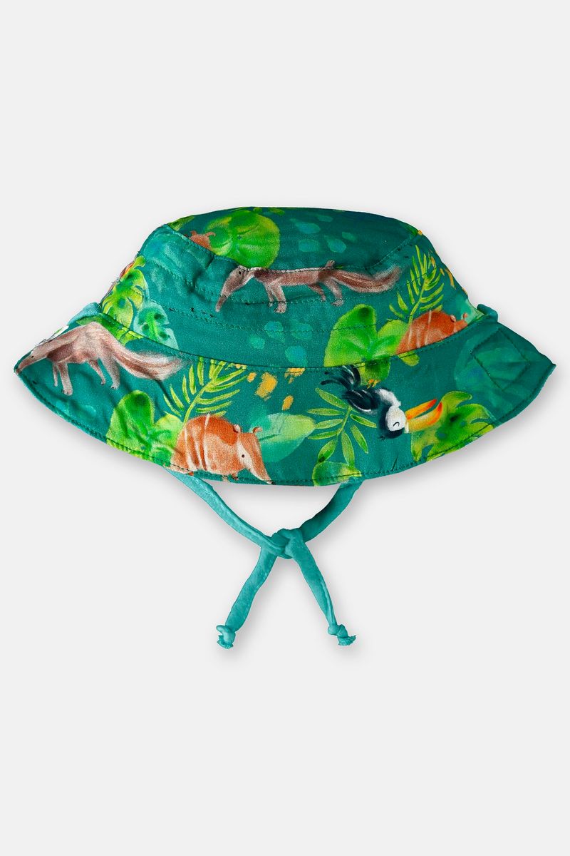 Bucket-Dupla-Face-para-Bebe-Menino--Azul--Up-Baby