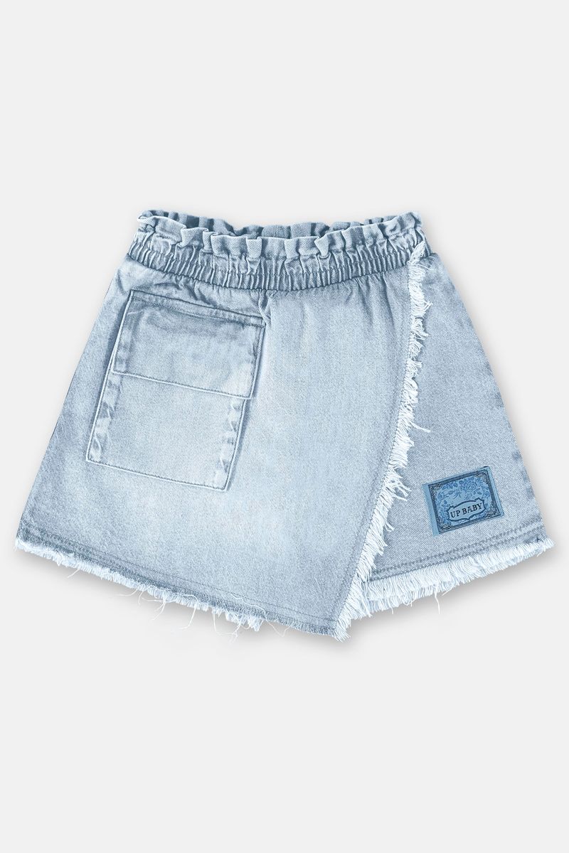 Short-Saia-Jeans-Infantil-Menina--Azul--Up-Baby