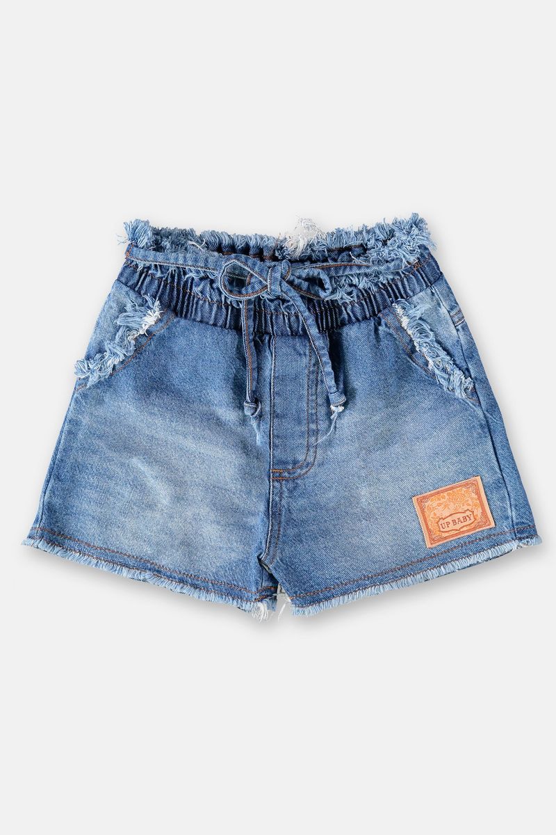 Short-Jeans-Infantil-Menina--Azul--Up-Baby