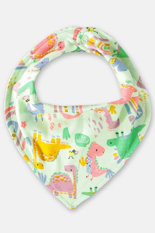 Babador Essentials Bebê Menina (Verde) Up Baby