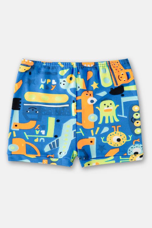 Short Essentials Bebê Menino (Azul) Up Baby