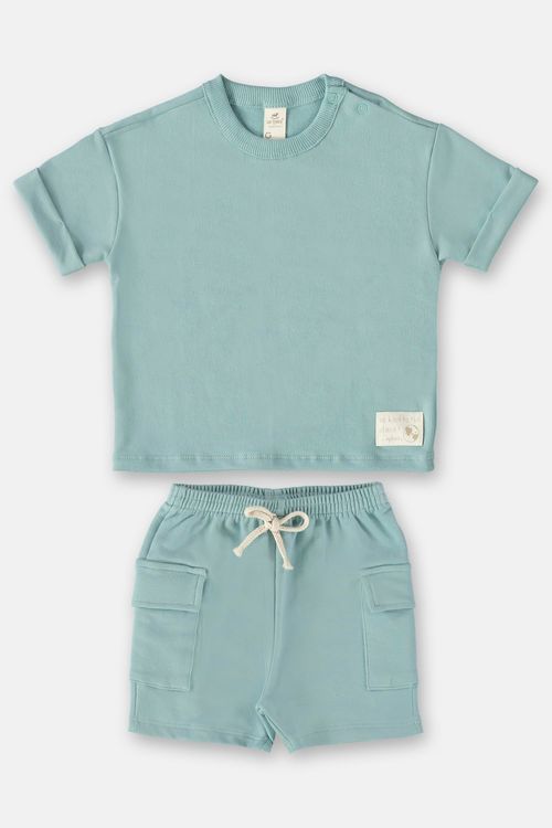 Conjunto Nature Infantil Menino (Azul) Up Baby