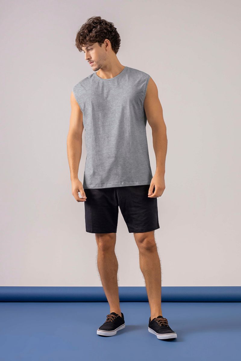Camiseta-Regata-Masculina--Cinza--Just-Basic