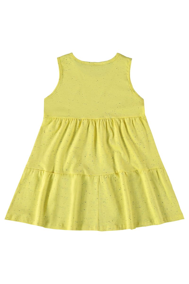 Vestido-Totally-Amazing-para-Bebe--Amarelo--Bee-Loop