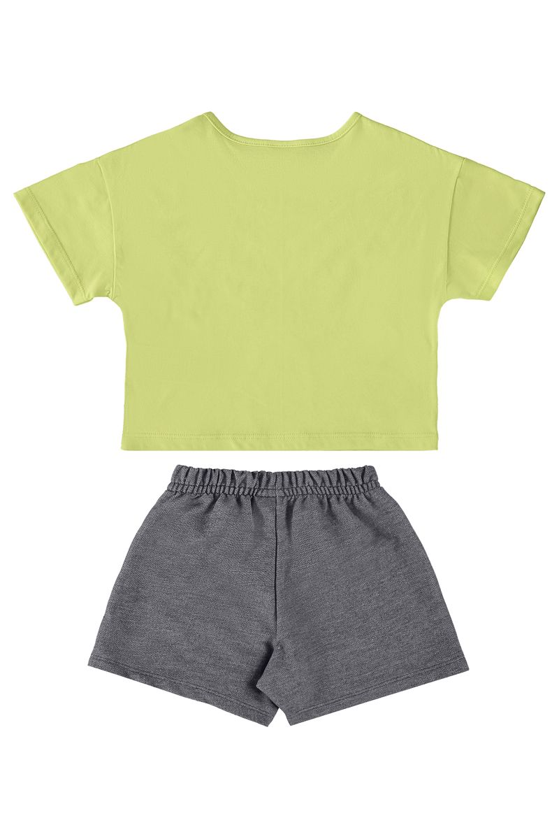 Conjunto-Infantil-com-Cropped-e-Short--Verde--Guloseima