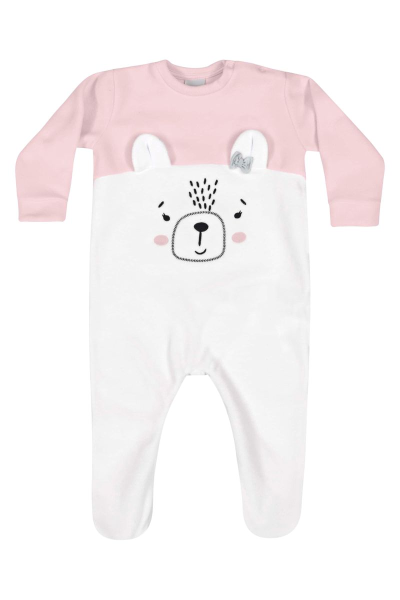 Macacao-em-Pelo-Sintetico-para-Bebe-Menina--Rosa-Claro--Quimby