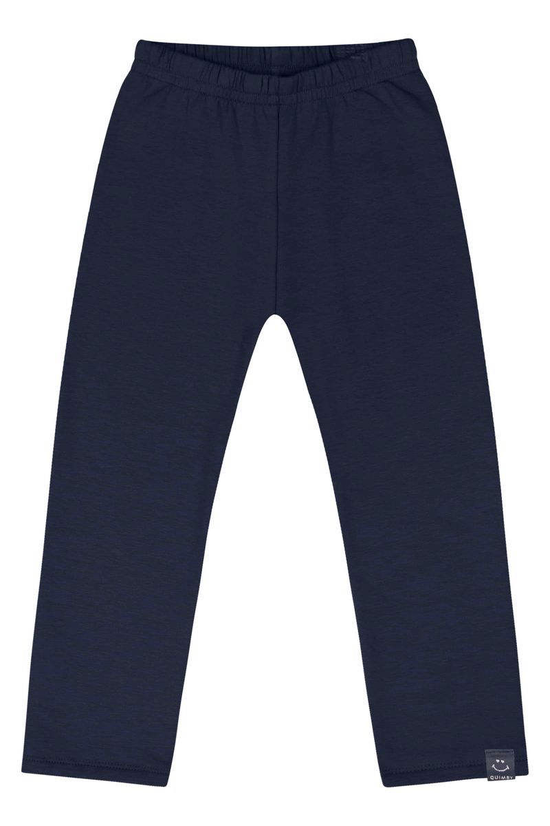 Calca-Legging-em-Molecotton-Infantil-Menina--Azul-Marinho--Quimby