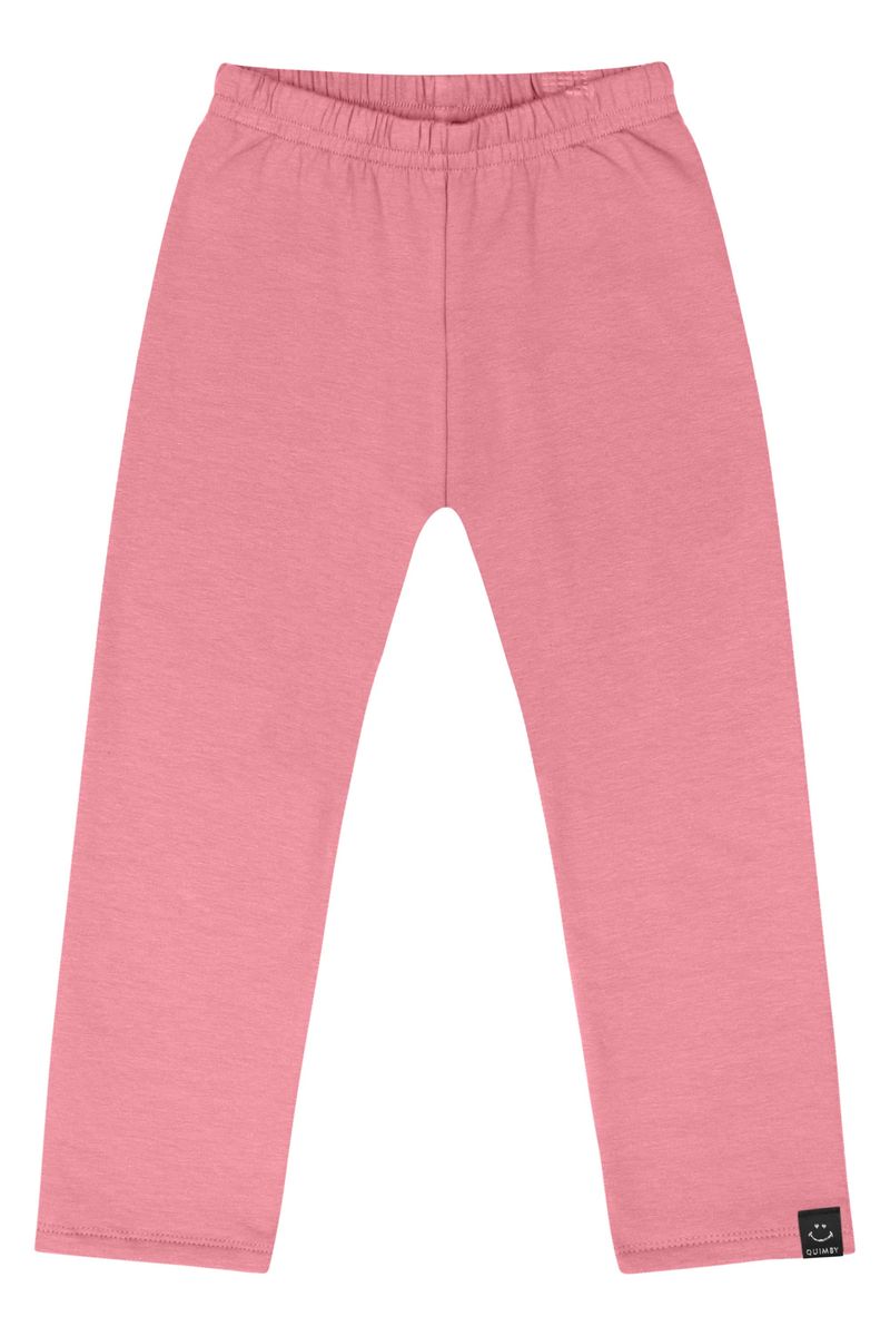 Calca-Legging-em-Molecotton-Infantil-Menina--Rosa-Claro--Quimby