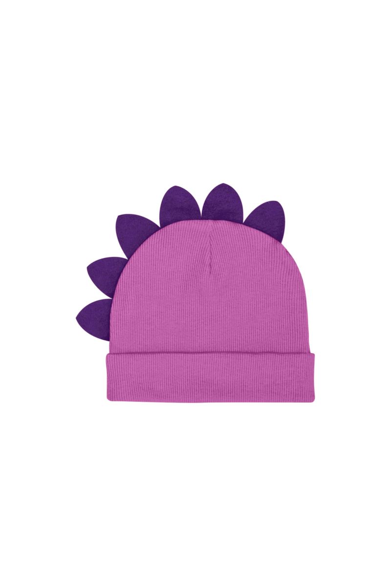 Touca-em-Ribana-Unissex-para-Bebe--Roxo--Quimby