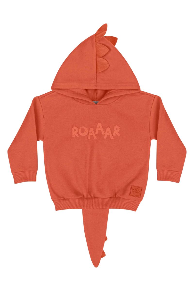 Blusao-em-Moletom-Unissex-para-Bebe--Vermelho--Quimby