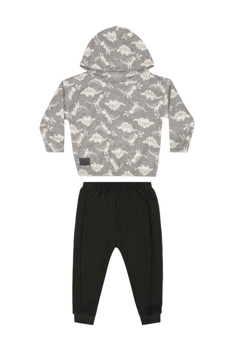 Conjunto-Blusao-e-Calca-para-Bebe-Menino--Cinza--Quimby