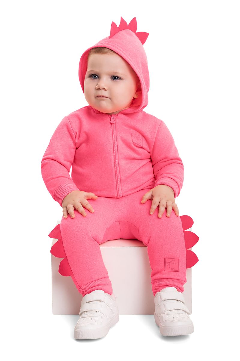 Jaqueta-Basica-Unissex-para-Bebe--Rosa-Pink--Quimby