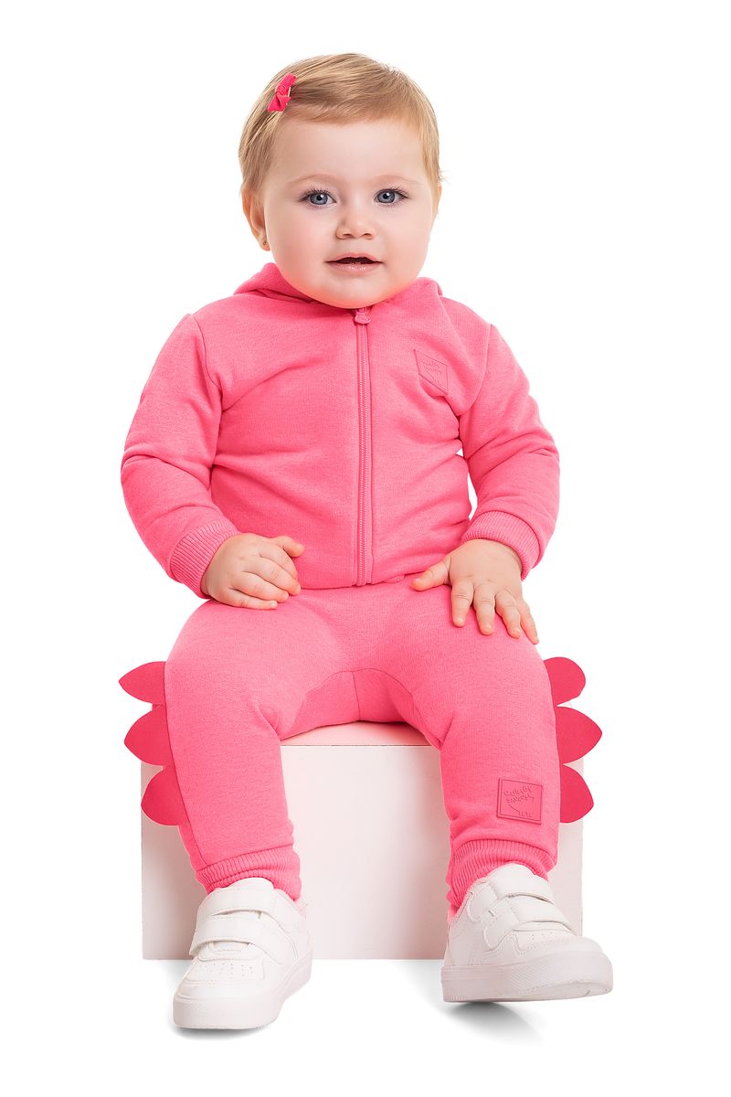 Jaqueta-Basica-Unissex-para-Bebe--Rosa-Pink--Quimby