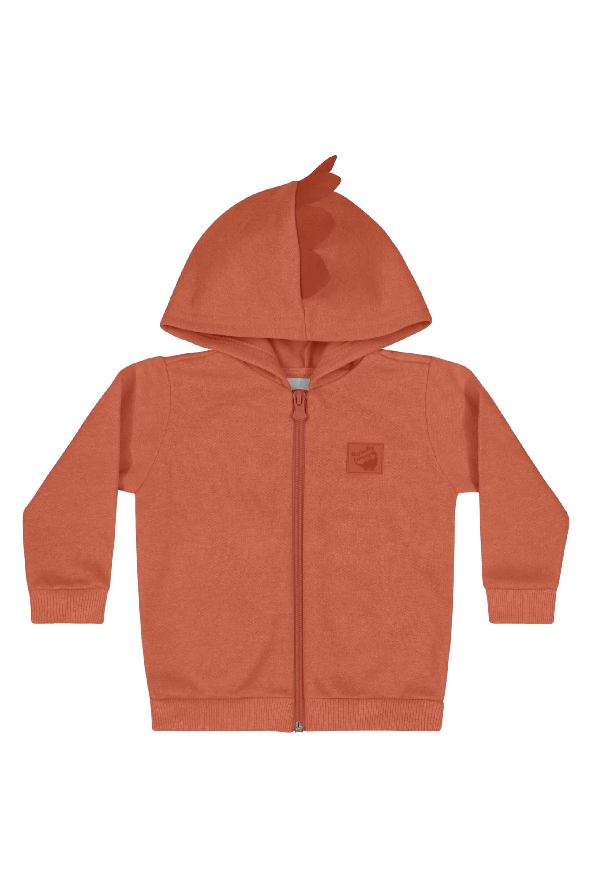 Jaqueta Básica Unissex para Bebê (Laranja) Quimby