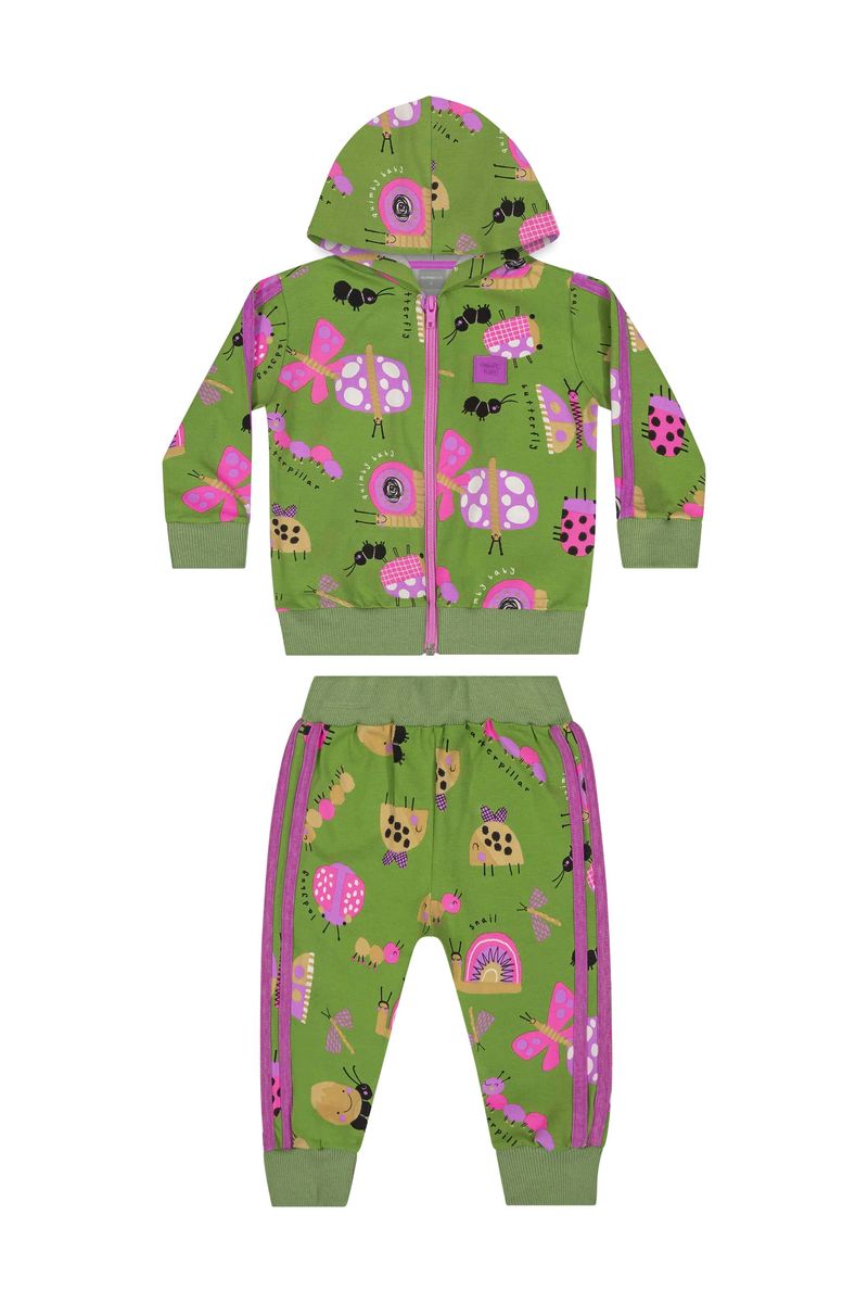 Conjunto-Jaqueta-e-Calca-para-Bebe-Menina--Verde--Quimby