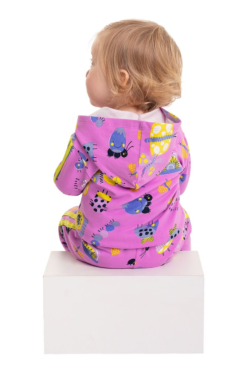 Conjunto-Jaqueta-e-Calca-para-Bebe-Menina--Roxo--Quimby