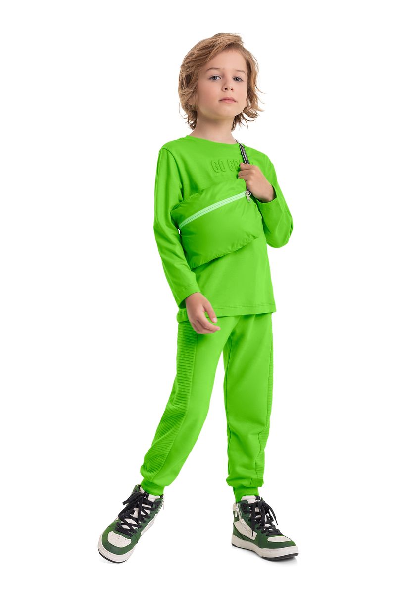 Jaqueta-Corta-Vento-Infantil-Unissex--Verde--Quimby