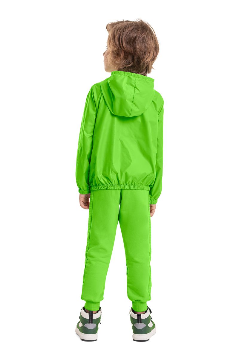 Jaqueta-Corta-Vento-Infantil-Unissex--Verde--Quimby