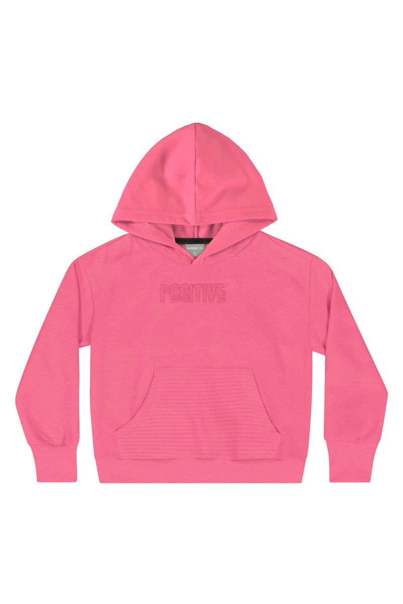 Casaco-com-Capuz-Infantil-Unissex--Rosa-Pink--Quimby