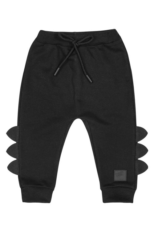 Calça Básica Unissex para Bebê (Preto) Quimby