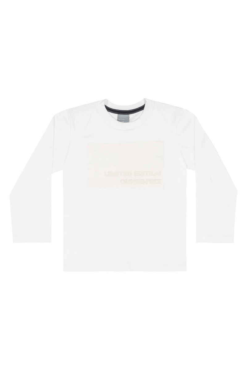 Camiseta-em-Meia-Malha-Infantil-Menino--Branco--Quimby