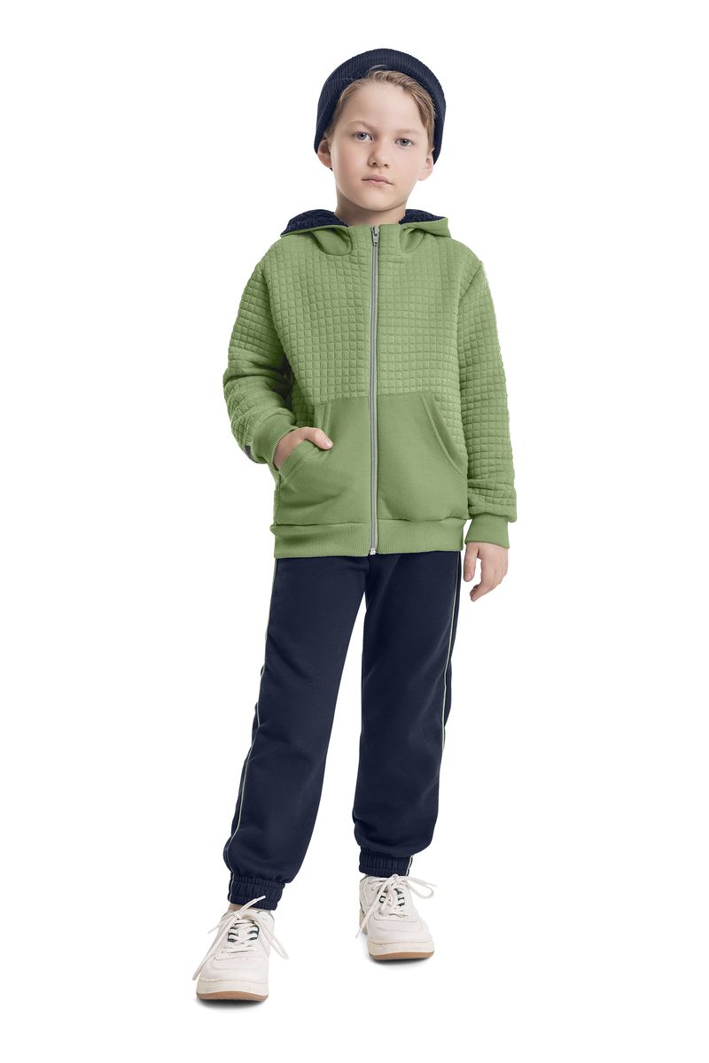 Conjunto-Jaqueta-e-Calca-em-Infantil-Menino--Verde--Quimby