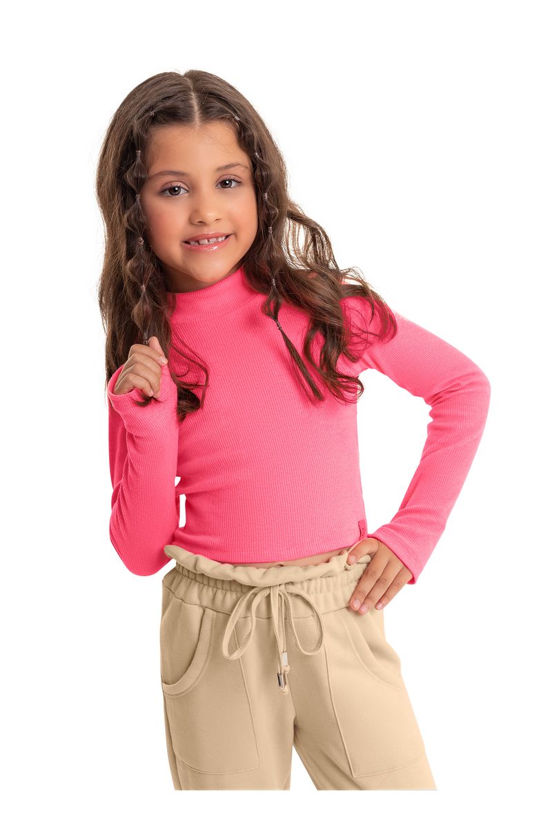 Cropped-em-Ribana-Infantil-para-Meninas--Rosa--Quimby