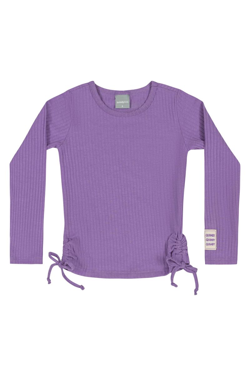 Blusa-em-Ribana-Canelada-Infantil-Menina--Roxo--Quimby