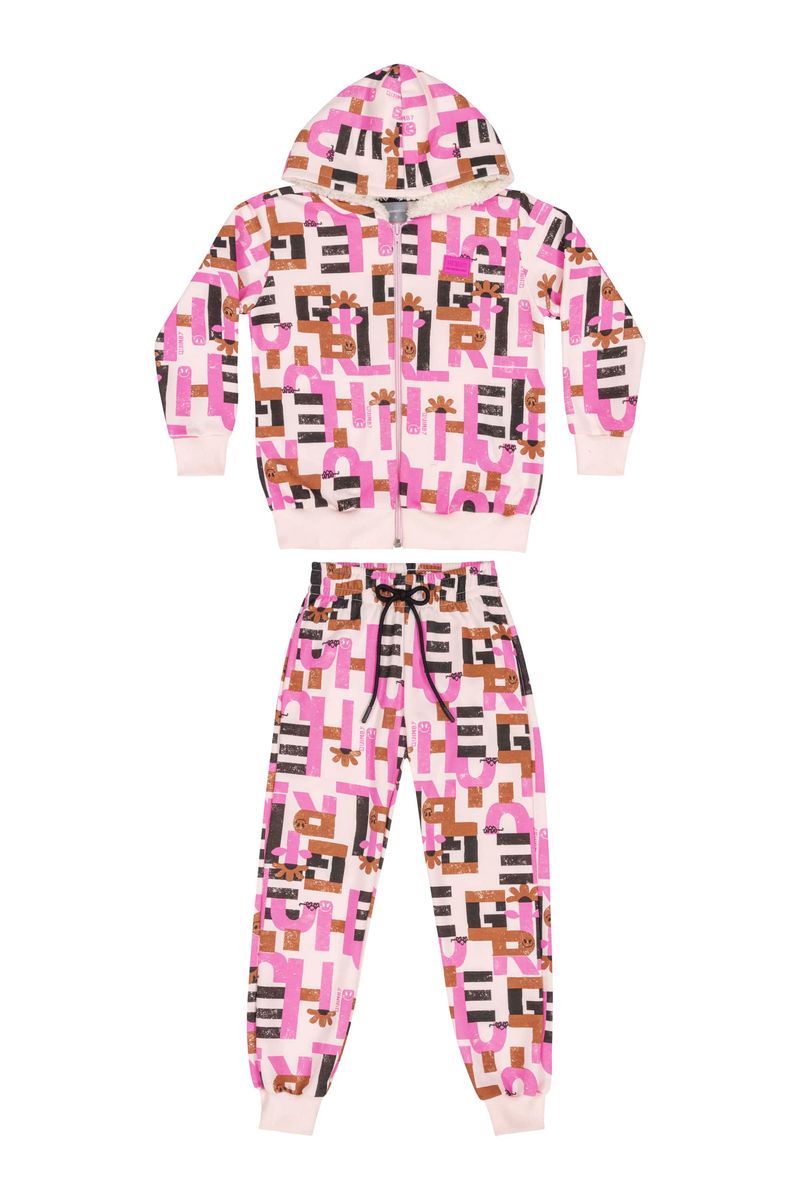 Conjunto-Jaqueta-e-Calca-Infantil-Menina--Rosa--Quimby