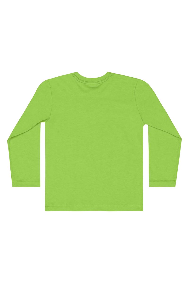 Camiseta-em-Meia-Malha-Infantil-Unissex--Verde--Quimby