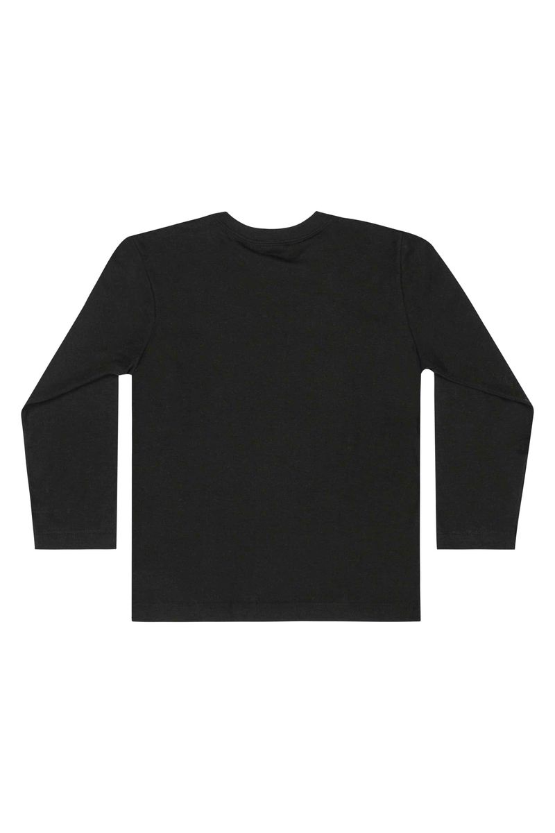 Camiseta-em-Meia-Malha-Infantil-Unissex--Preto--Quimby