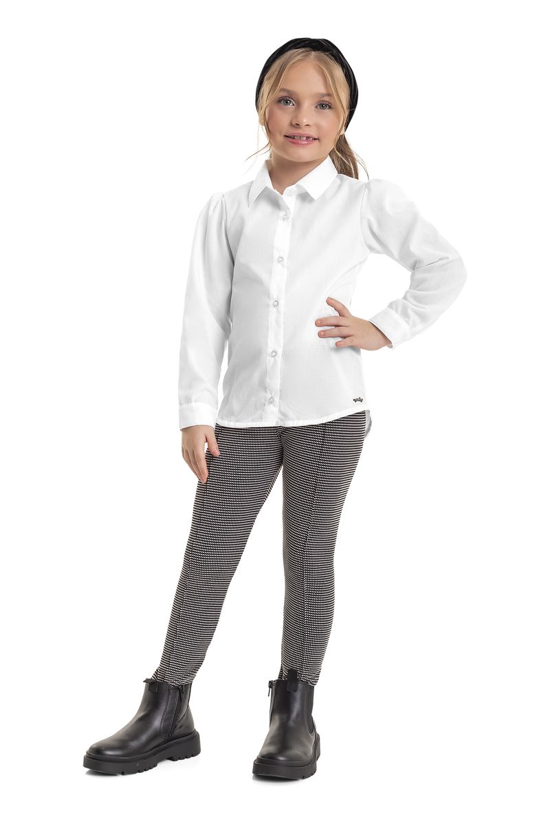 Camisa-em-Tricoline-Infantil-Menina--Branco--Quimby