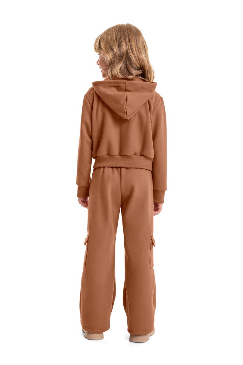 Conjunto-Jaqueta-Cropped-e-Wide-Leg-Infantil-Menina--Marrom--Quimby