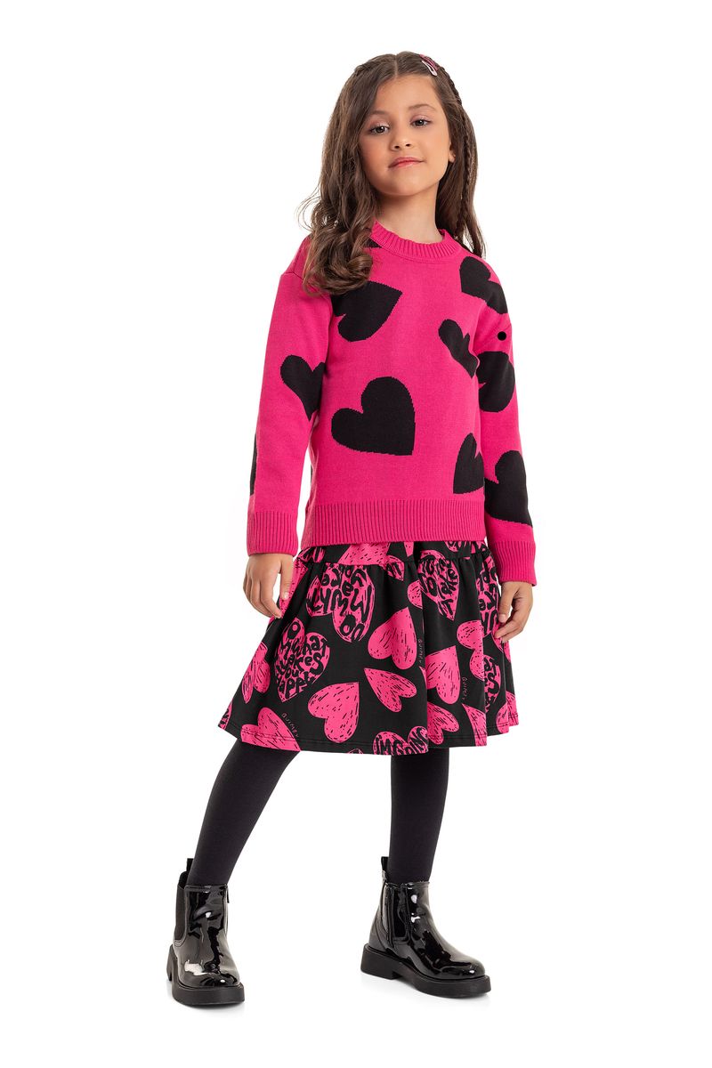 Blusao-em-Trico-Infantil-Menina--Rosa--Quimby