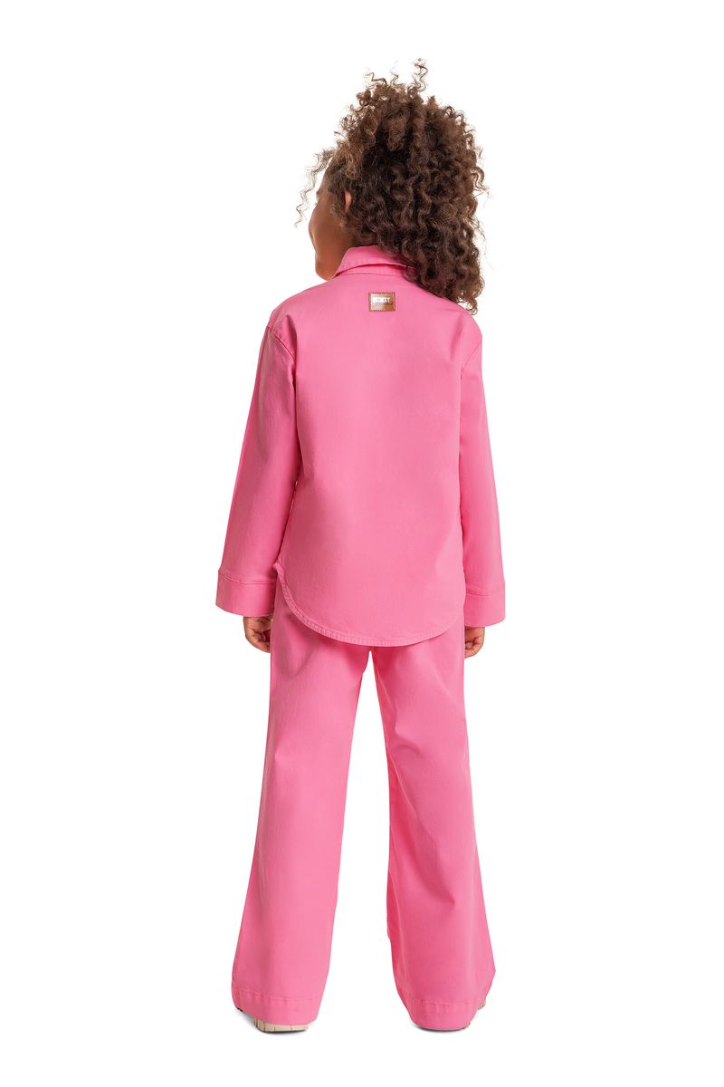 Calca-Wide-Leg-em-Sarja-Infantil-Menina--Rosa--Quimby