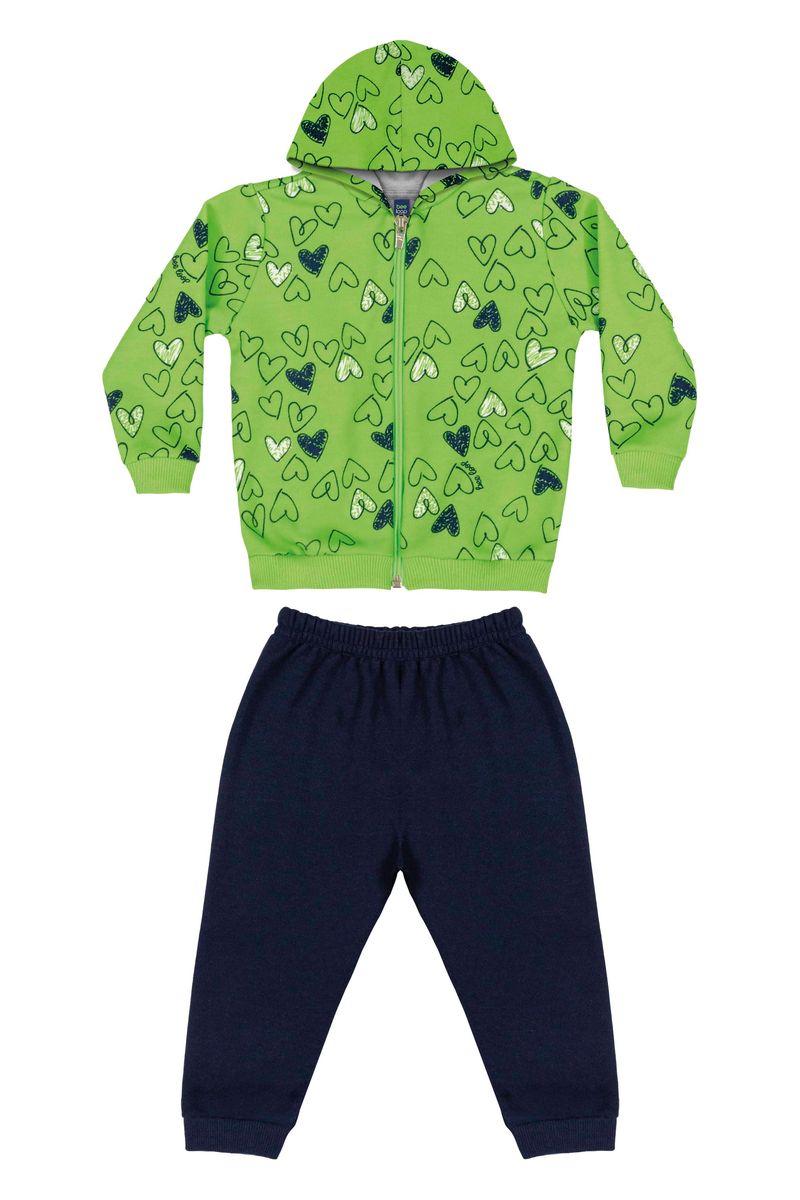 Conjunto-Jaqueta-e-Calca-Bebe-Menina--Verde--Bee-Loop