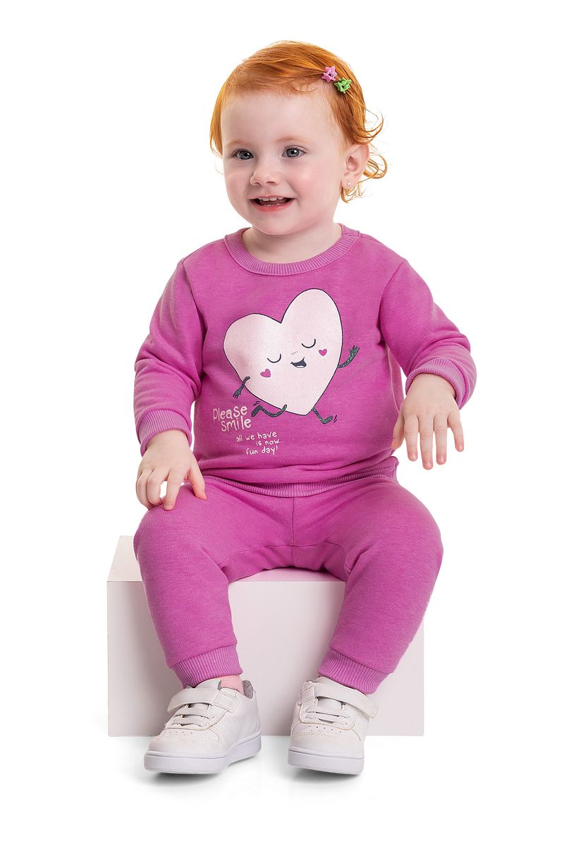 Conjunto-Blusao-e-Calca-Bebe-Menina--Roxo--Bee-Loop