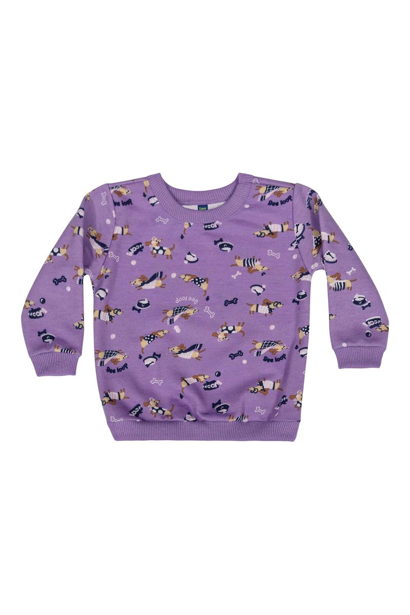Conjunto-Blusao-e-Calca-Bebe-Menina--Roxo--Bee-Loop