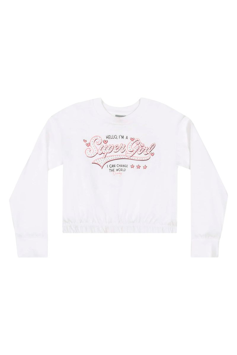 Cropped-em-meia-malha-Infantil-Menina--Branco--Quimby