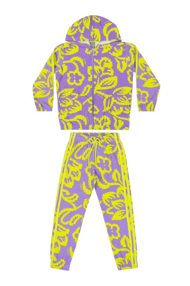 Conjunto-Jaqueta-e-Calca-Infantil-Menina--Roxo--Quimby