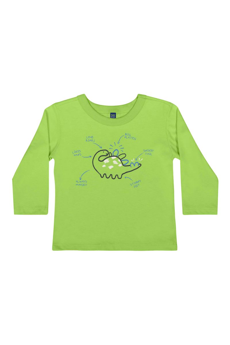 Conjunto-Camiseta-e-Calca-Bebe-Menino--Verde--Bee-Loop