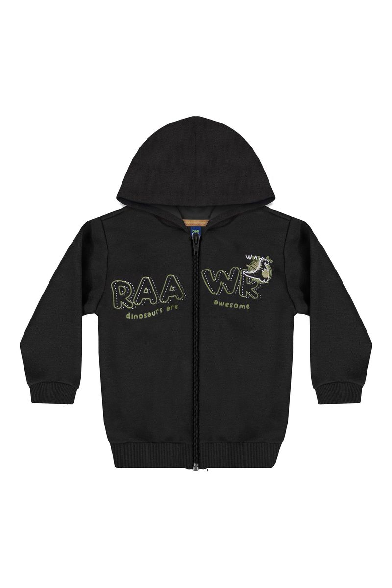 Conjunto-Jaqueta-e-Calca-em-Moletom-Bebe-Menino--Preto--Bee-Loop