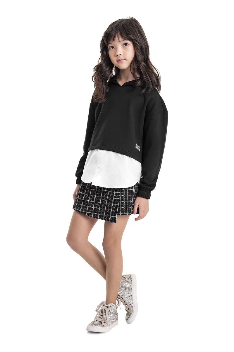Blusao-em-Moletom-e-Tricoline-Juvenil--Preto--Gloss