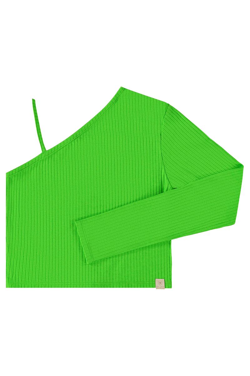 Blusa-Basica-Manga-Unica-em-Ribana-Canelada-Juvenil--Verde--Gloss