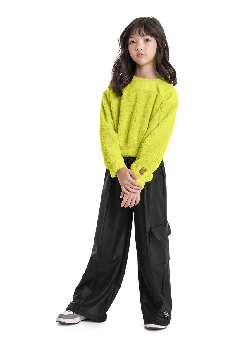 Calca-Wide-Leg-em-Malha-Cirre-Juvenil--Preto--Gloss