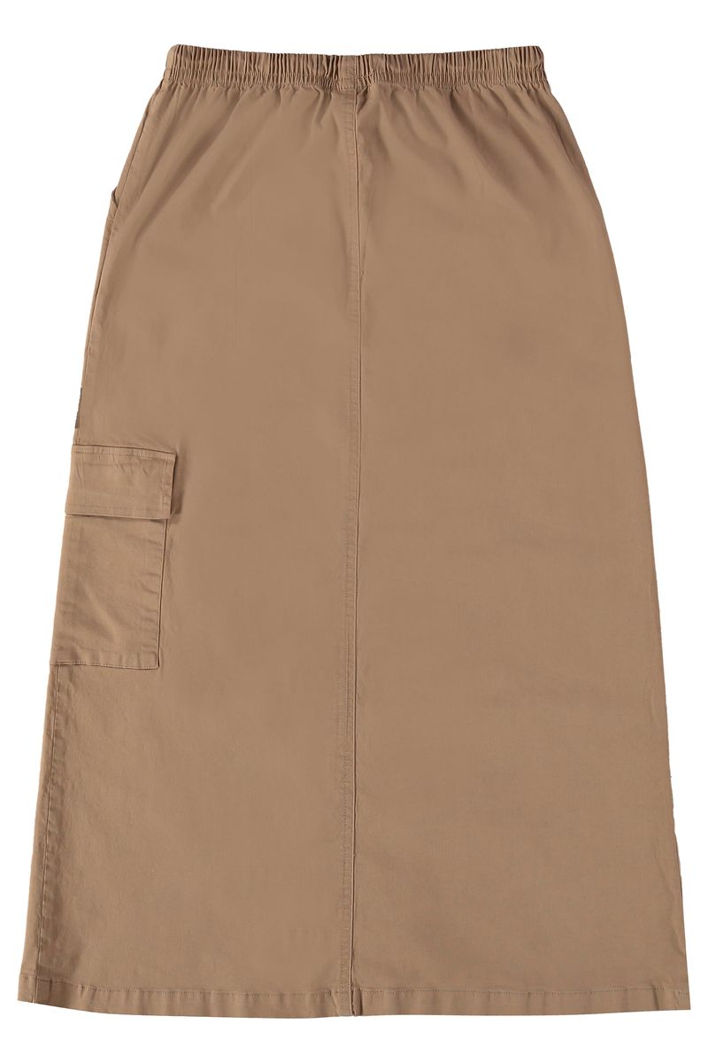 Saia-Cargo-Midi-em-Sarja-Juvenil--Marrom--Gloss
