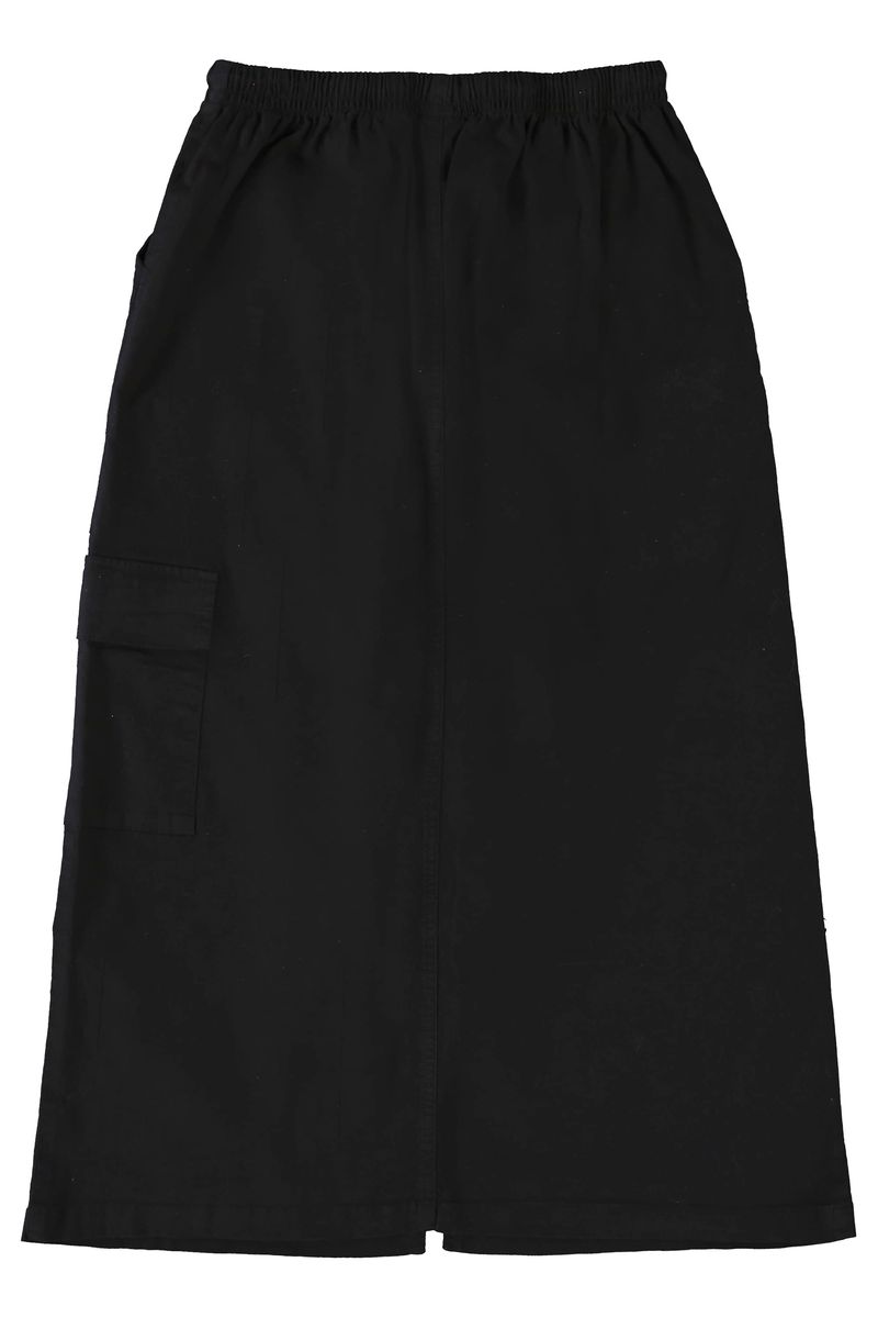 Saia-Cargo-Midi-em-Sarja-Juvenil--Preto--Gloss