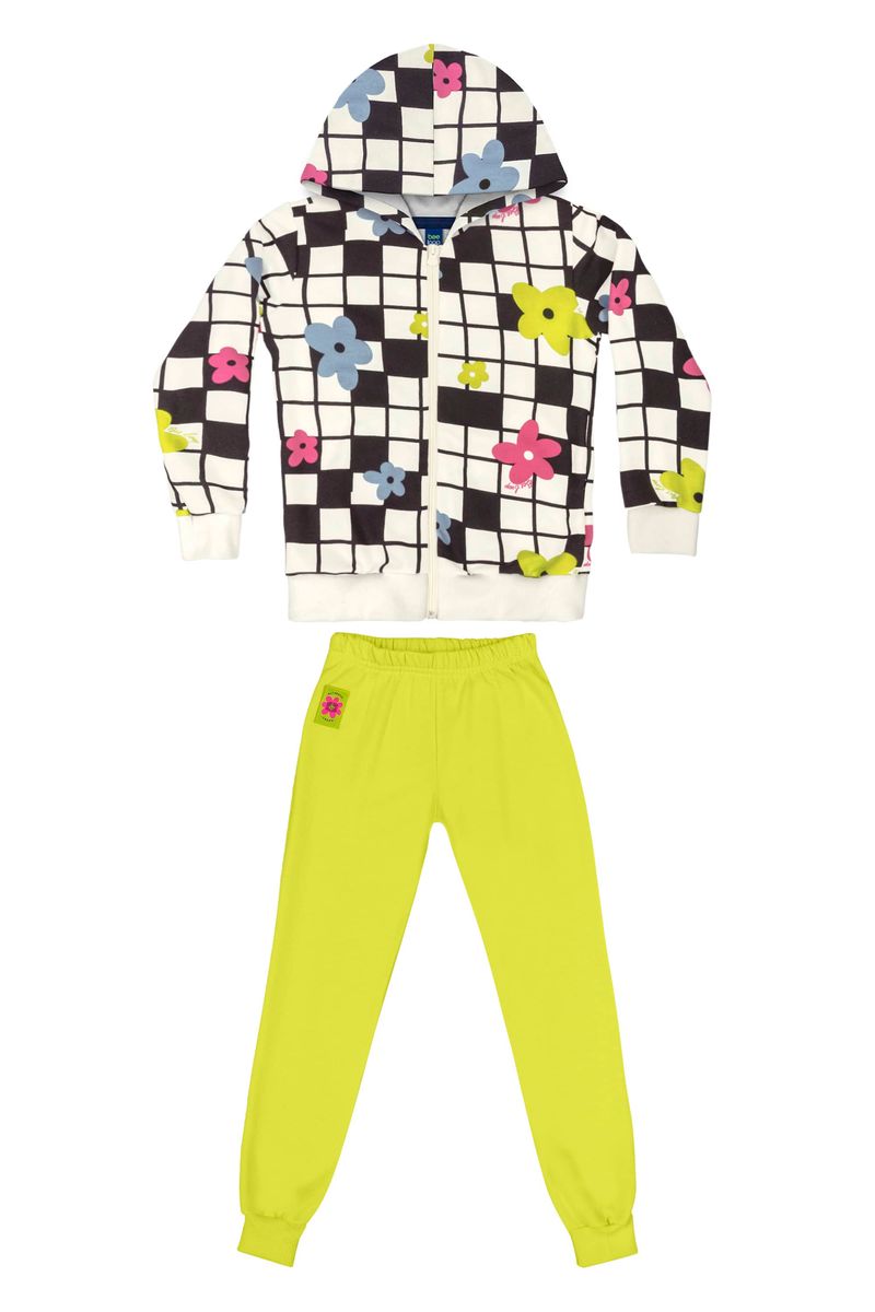 Conjunto-Jaqueta-e-Calca-Infantil-Menina--Preto--Bee-Loop