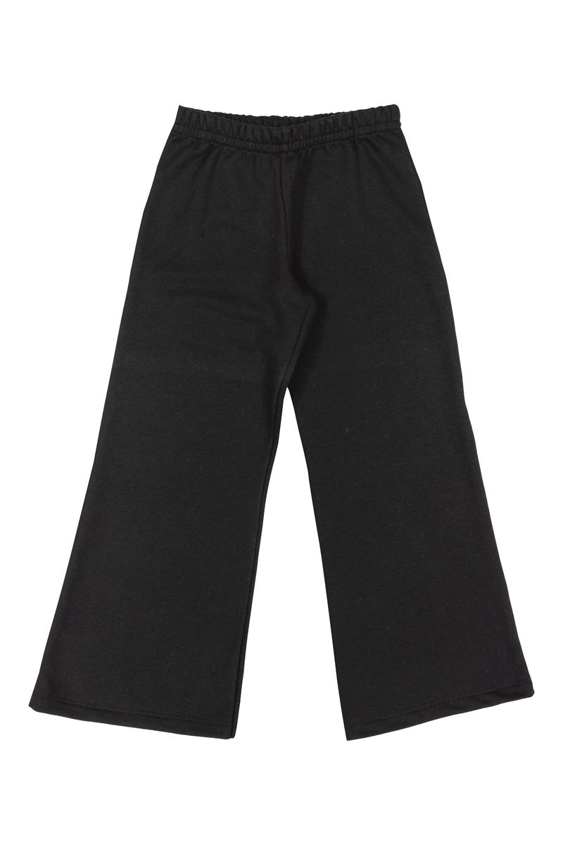 Conjunto-Blusao-Cropped-e-Calca-Infantil-Menina--Preto--Bee-Loop