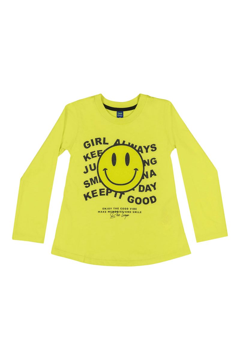 Conjunto-Blusa-e-Legging-Infantil-Menina--Verde--Bee-Loop